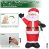 6.4ft Inflatable Christmas Giant Santa Claus Blow up Santa Claus