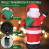 6.4ft Inflatable Christmas Giant Santa Claus Blow up Santa Claus