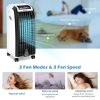 Evaporative Portable Air Cooler with 3 Wind Modes and Timer for Home Office