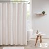 Brooklyn Cotton Jacquard Pom Pom Shower Curtain